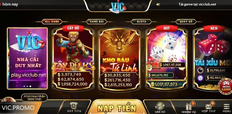 Giới thiệu chung về game bài Vic Club
