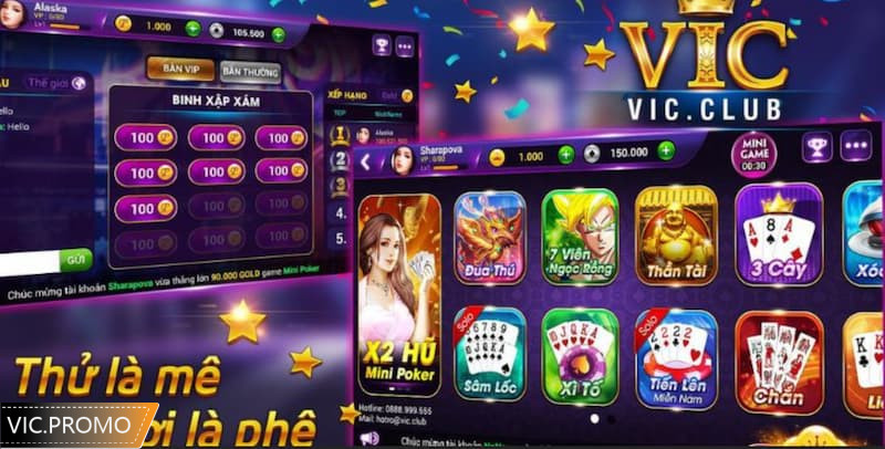 Đặc điểm nổi bật của game bài Vic Club