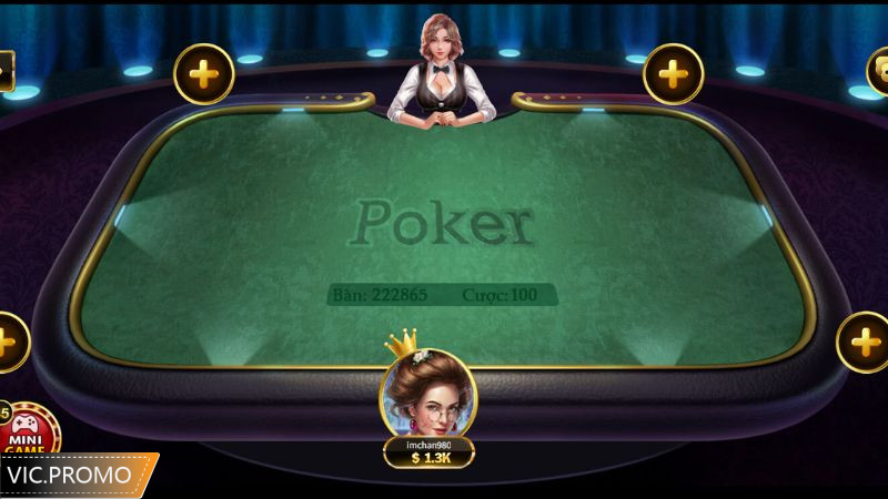 Giới thiệu tổng quan về sảnh cược poker tại Vic Club