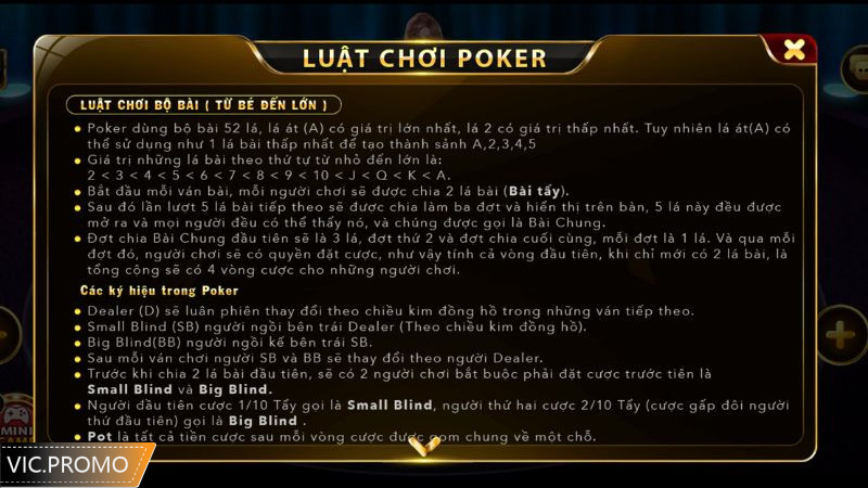 Luật chơi poker trong ván đấu pre-flop