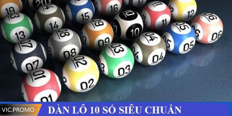 dàn lô 10 số