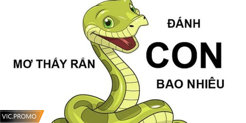 Mơ thấy rắn cắn đánh con bao nhiêu